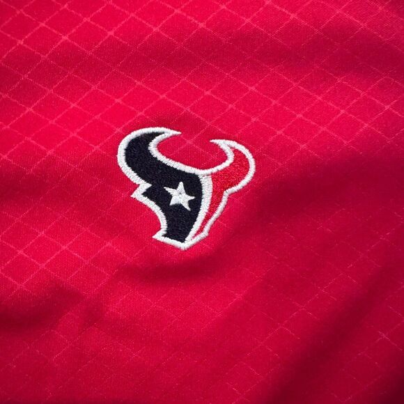 Women’s Houston Texans Polo Shirt Red Short Sleeve NFL Antigua Apparel Size M - Picture 4 of 8
